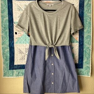 Gray and Blue Kids Shirt by Cat & Jack